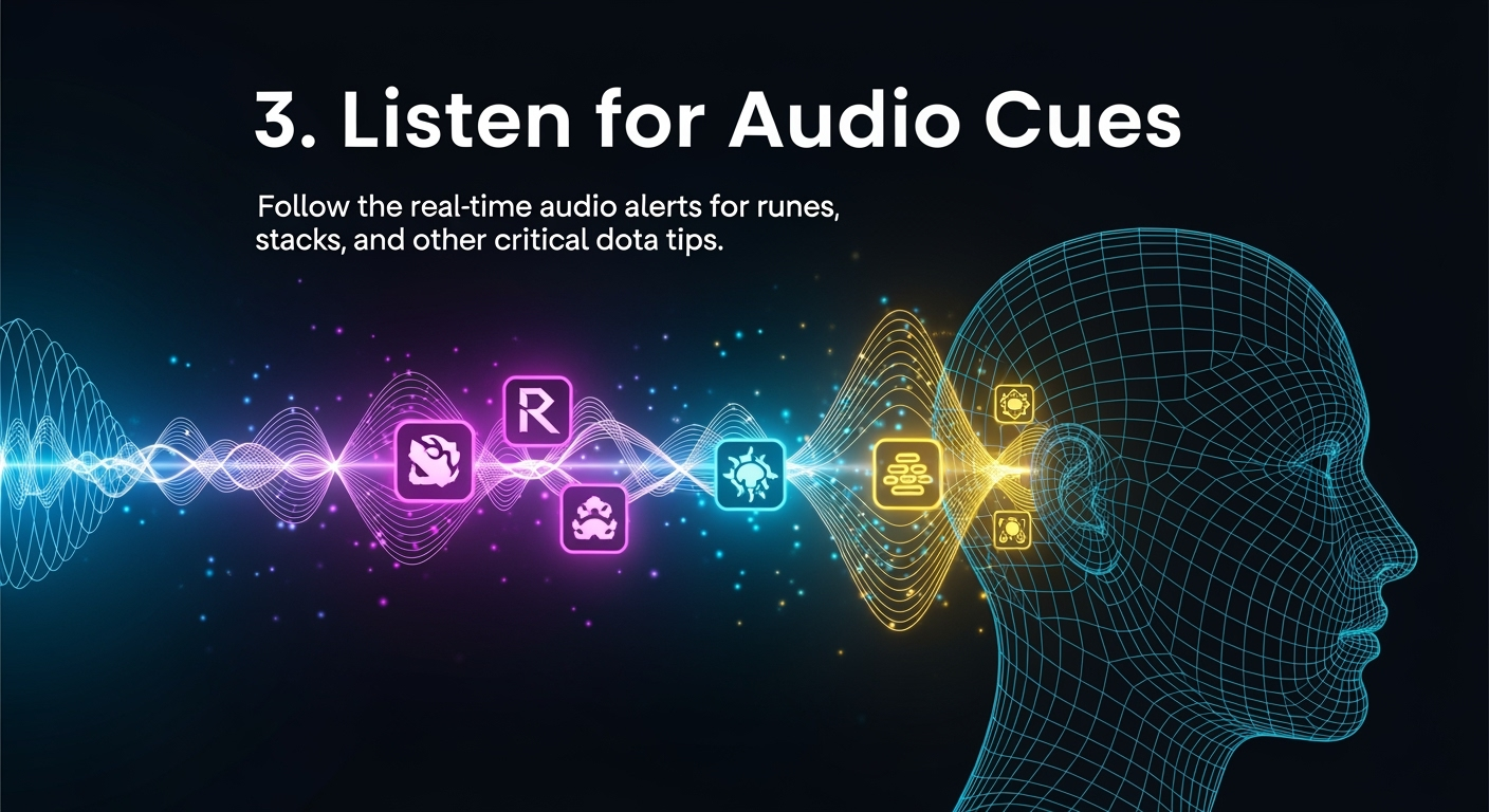 Audio cues and alerts interface